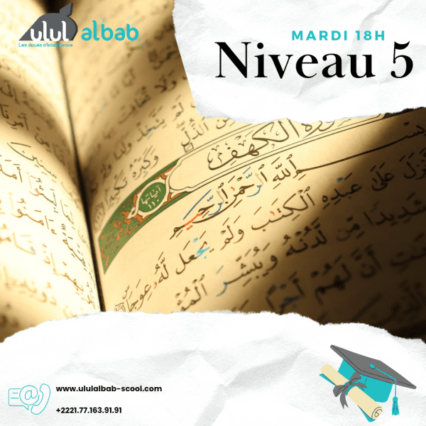 JAN CORAN NIVEAU 5 MARDI