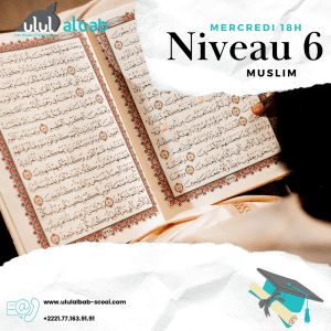 FEV CORAN NIVEAU 6 MUSLIM MERCREDI
