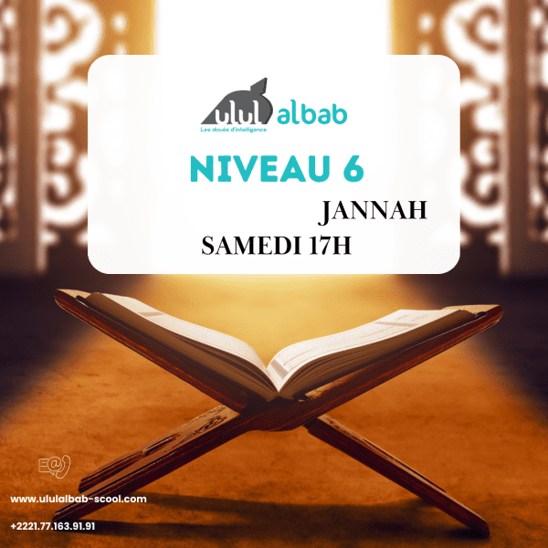 OCT  CORAN NIVEAU 6 JANNAH SAMEDI