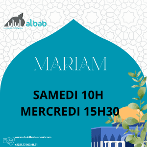 NOV CORAN KIDS MARYAM